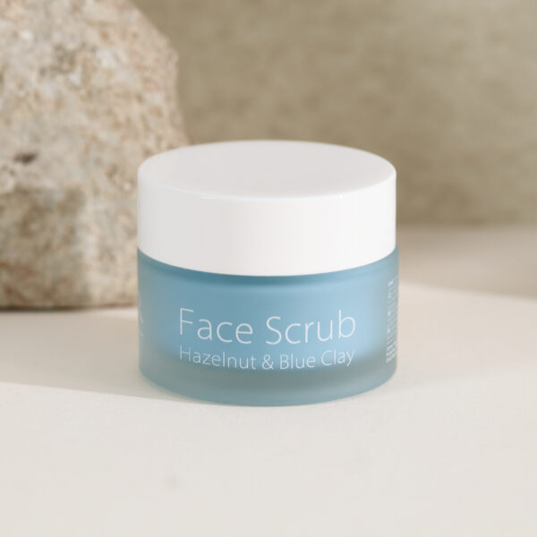 Face Scrub Blue Clay & Hazelnut, Cannor